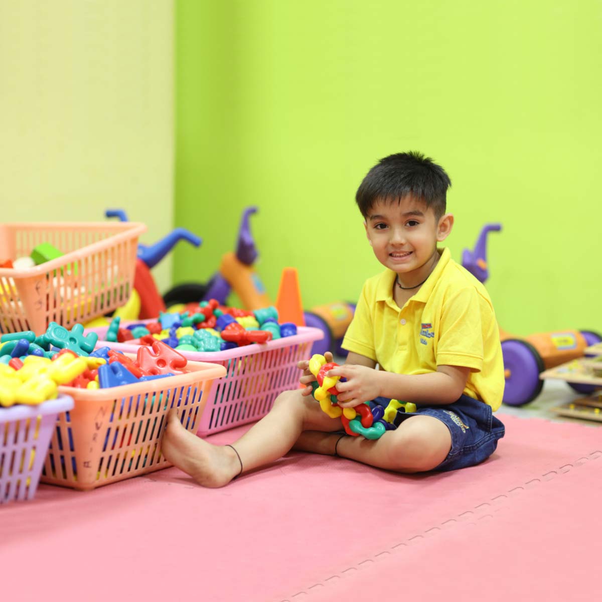 Playland children at Podar Jumbo Kids